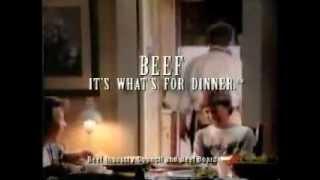 Beef - It's What's For Dinner Commercial from 1993