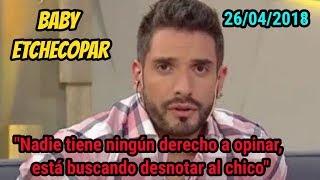 BABY ETCHECOPAR - UN OYENTE LE PREGUNTO SOBRE JUAN CRUZ SANZ