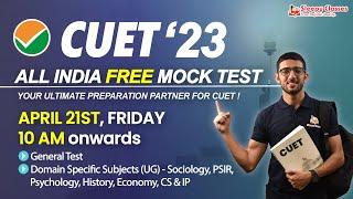 You are just a click away from top universities | Enroll now for free CUET'23 mock test