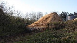 Spreading Wood Chips For Back To Eden Garden