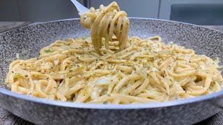 ONLY 3 INGREDIENTS for this delicious pasta! Quick and cheap recipe!