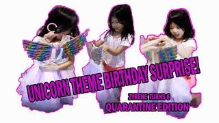 Unicorn Birthday Surprise | Zyrene Turns 6 - Quarantine Edition