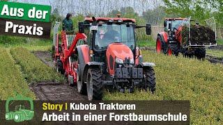 Einblick in eine Forstbaumschule | Fürst Pückler | Kubota Traktoren M5, M6, M7 | Forstwirtschaft