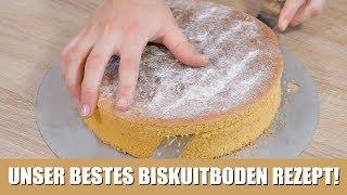 Biskuitboden - einfach und schnell - UNSER BESTES BISKUIT REZEPT!