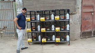 3 Floor metal cage  for breeding by kamal arora