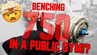 MASSIVE 750 LB BENCH DURING A TRAINING SESSION! | HUGE BENCH SESSION | HOW I WARM UP BEFORE I BENCH