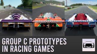 Group C Prototypes in Racing Games