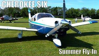 Flying Our Cherokee Six to the Beech City Fly-In