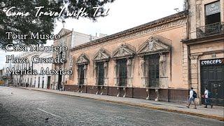 Tour Museo Casa Montejo in Plaza Grande Merida Mexico