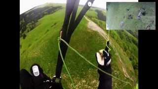 Paragliding Soaren Wasserkuppe - Pferdskopf - mit 3 GOPROs