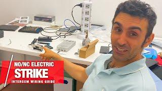 How to Wire an Electric Strike to Video Intercom | NO/NC/COM/POE for Beginners