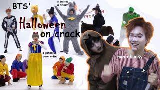 bts halloween dance practices on crack (3 in 1)