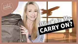 What’s in My Carry On Bag? Essentials, Electronics & Creature Comfort Carry on Items