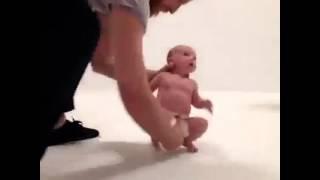 Running Baby Gets Help