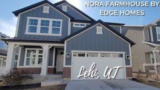 Lehi, Utah | EDGE Homes | Nora Farmhouse | 3547 SF | Gardner Point | Exchange | Utah County