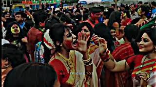 durga puja status || new bangali best durga puja whatsapp status || full enjoy || dance status 