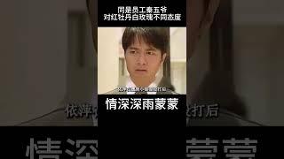 同样是员工：注意看秦五爷都对红牡丹白玫瑰不同态度！暖心#影視解析 #情深深雨蒙蒙 #经典