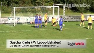 Ligaweb.tv - FV Leopoldshafen gegen FC Alem. Eggenstein - Treffer zum 2:0