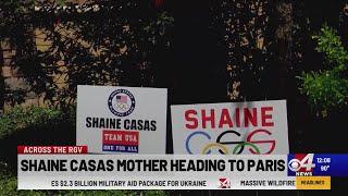 Shaine Casas' mother heads to Paris for 2024 Olympics