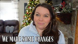 We made some changes || VLOGMAS DAY 2