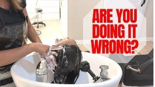 HOW TO WASH HAIR LIKE AN EXPERT! | Brittney Gray