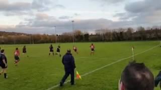 Alan Knuckey "Does the impossible" Scores a Back Heal Try