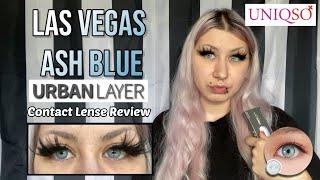 URBAN LAYER | Las Vegas Ash Blue Contact Lense Review 