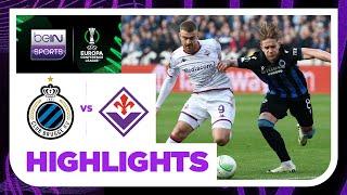 Club Brugge v Fiorentina | Europa Conference League | Match Highlights