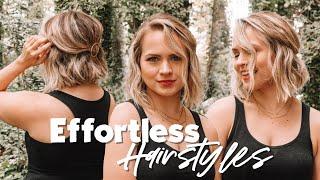Easy Effortless Hairstyles - Kayley Melissa