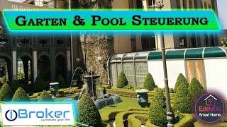 Garten & Pool Steuerung mit dem ioBroker [Smart Home Vis SmartHome Blockly]