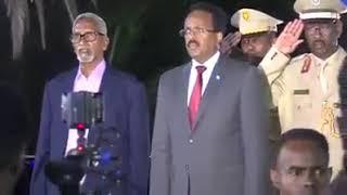 Madaxweyne Farmaajo, Dhawaqa Qaraxyada Marku Maqlo Aad Ayuu U Dhibsadaa.