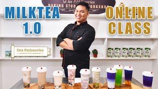 MILK-TEA MODULE 1 | Chef Kris Klein | DES PATISSERIES BAKING STUDIO