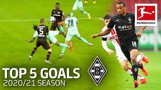 Top 5 Best Goals Borussia Mönchengladbach 2020/21 so far - Unbelieveable Scorpion Kick and More