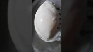 HALF COOK STEAM EGG #satisfying #shorts #eggs #shortvideo #youtubeshorts #asmr @merly Otap