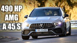 FAST & COMFY! 490hp Mercedes-AMG A 45 S on the Nürburgring!