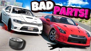 Ruining The BEST Cars With Random Parts Failures in BeamNG Drive Mods!