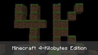 Minecraft 4K (Kilobytes)