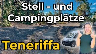 KOSTENLOSE Stell- und Campingplätze auf TENERIFFA - Perfekt für dein Wohnmobil!