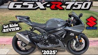 2025 Suzuki GSXR-750 1st Ride & Review | G.O.A.T - Nothing Compares!