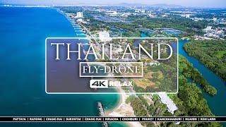 ТАИЛАНД С ДРОНА. ПАТТАЙЯ. ПХУКЕТ. ХУА ХИН. КО ЛАН. ПРОВИНЦИИ. THAILAND DRONE VIDEO