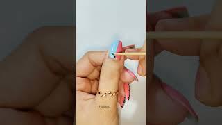 Simple Nail Art Design  #nailart #youtubeshorts #piubhol