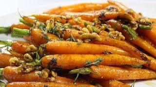 Maple Glazed Carrots with Walnuts Recipes - Woolworths