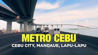 Driving Metro Cebu Cities — Cebu City, Mandaue, Lapu-Lapu, Mactan | CCLEX Bridge | Philippines