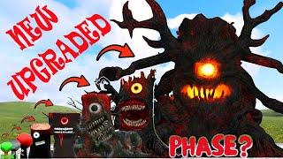 NEW  UPGRADED EVOLUTION OF HORROR MR TREE SPRUNKI PHASE BOSS In Garry's Mod