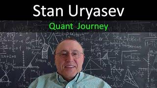 Stan Uryasev's Quantitative Finance Journey