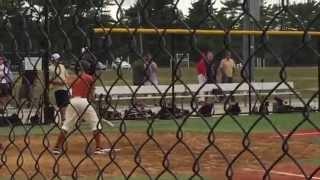 Justin Bernstein 2018 Grad go ahead RBI Single 9/12/2015