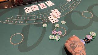 $5000 Buy-in LIVE Blackjack at Circa Casino in Vegas