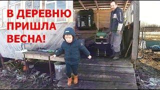 ШЛЁПАЕМ ПО ГРЯЗЮКЕ, САЖЕНЦЫ, ГОТОВИМ МОТОБЛОК, РЕМОНТ БЕНЗОПИЛ, НЕМНОГО ПОЛИТОТЫ