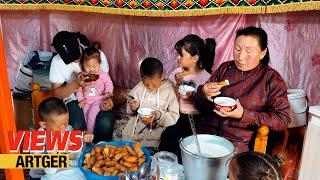 What Do Mongolians Eat For Dinner! | Views