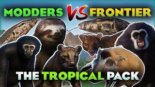 FRONTIER VS. MODDERS! | Planet Zoo Tropical Pack